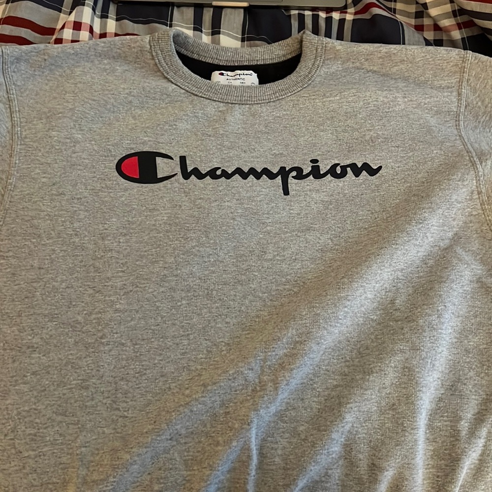 Light grey Champion Crewneck Sweatshirt